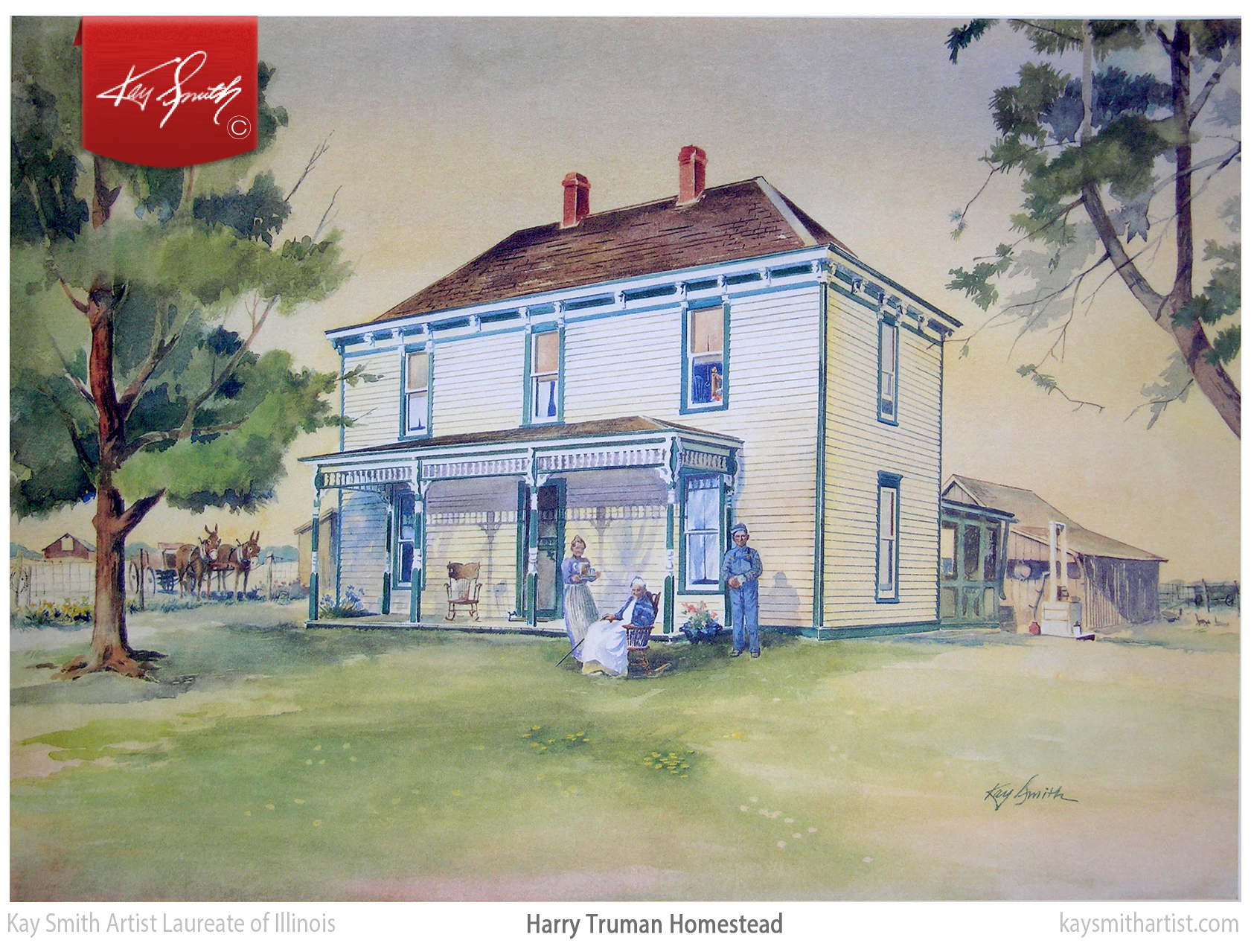 Kay-Smith-Artist-Laureate-of-IL Harry-Truman-Homestead