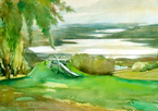 When Artist Laureate of Illinois Kay Smith Talks about her American Legacy Collection she has four talks, Holding Hands With History, The Life and Times of Abraham Lincoln  -  At Home With The Illinois Governors, A Social History of the Illinois Executive Mansion 1855-2003  -  Ernest Hemingway in Watercolor  -  The Lewis and Clark Expedition, 1804-1806, "the wildest adventure our nation;s history" 